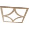 Ekena Millwork Statesman Wood Fretwork Pierced Ceiling Medallion, Red Oak, 36"OD x 23"ID x 3/8"T CMWP36X36X0375STRO - alternate 2